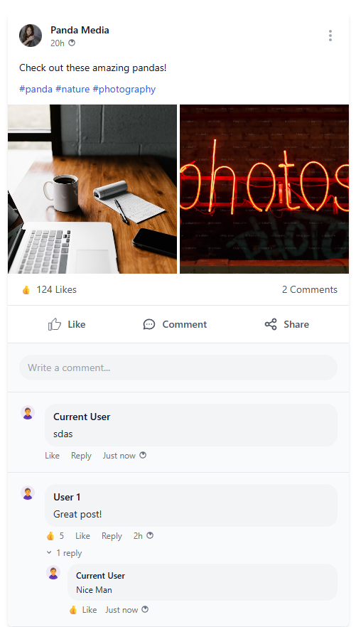 React Newsfeed
